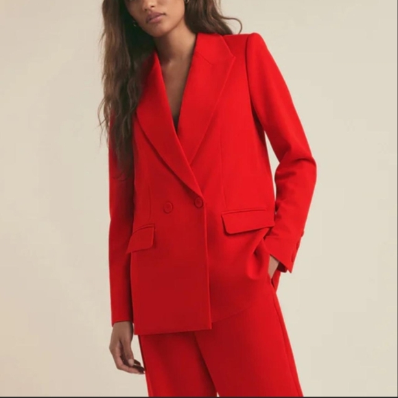 NWT Favourite Daughter Double-Breasted Blazer Size XS Fits S/M - Picture 2 of 7